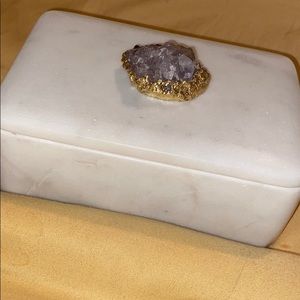heavy marble jewlery box